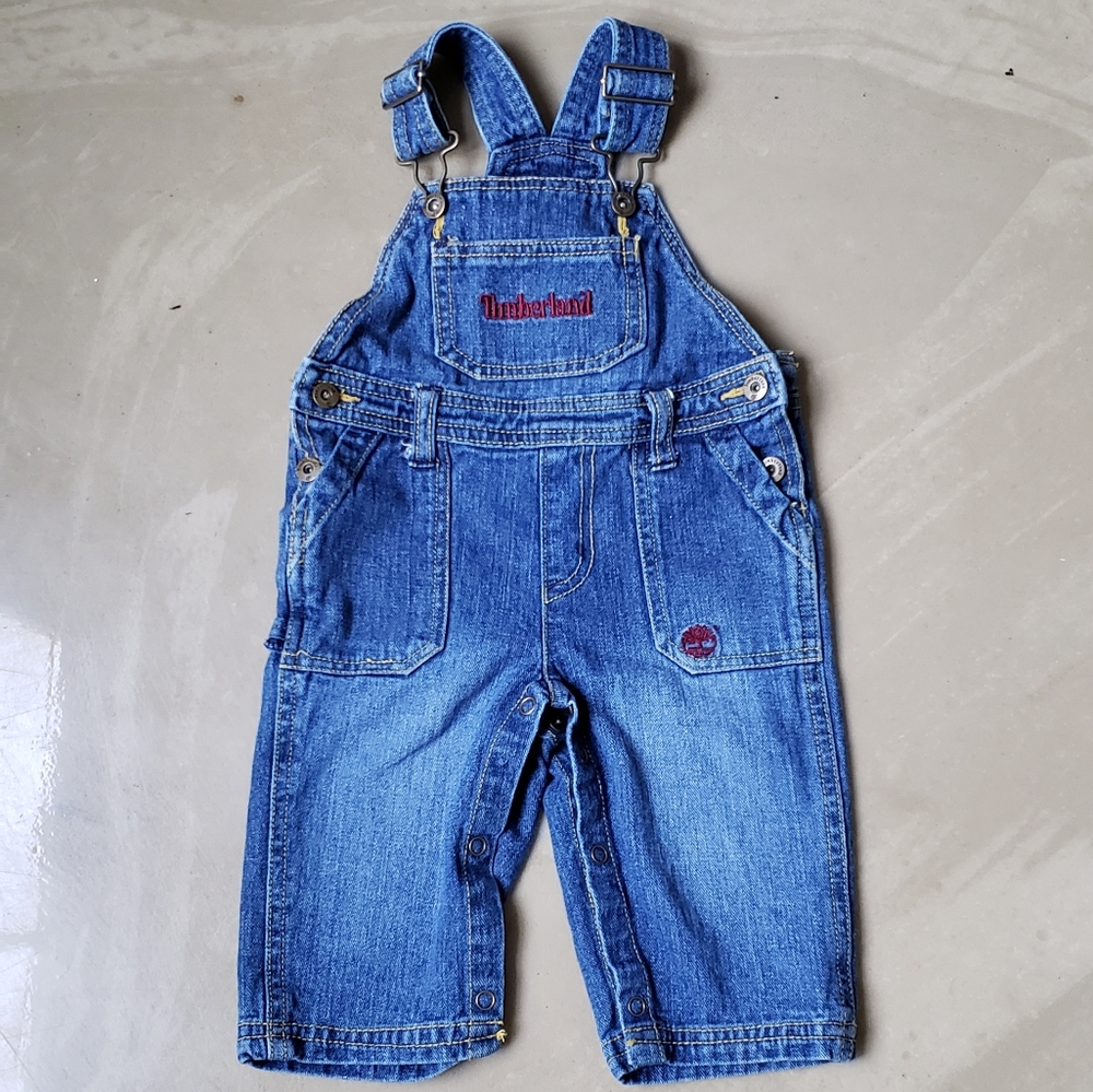 Vintage Timberland Kids Denim Overalls